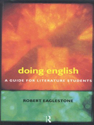 Cover for Robert Eaglestone · Doing English (Hardcover Book) (1999)
