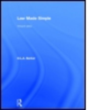 Cover for David Barker · Law Made Simple (Hardcover Book) [13 New edition] (2014)