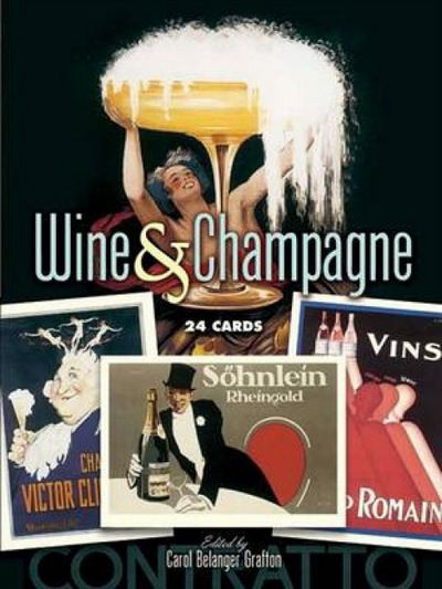 Cover for Carol Belanger Grafton · Wine &amp; Champagne: 24 Cards - Dover Postcards (Lernkarteikarten) (2006)