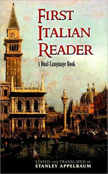 Cover for Stanley Appelbaum · First Italian Reader: A Beginner's Dual-Language Book - Dover Dual Language Italian (Pocketbok) (2008)