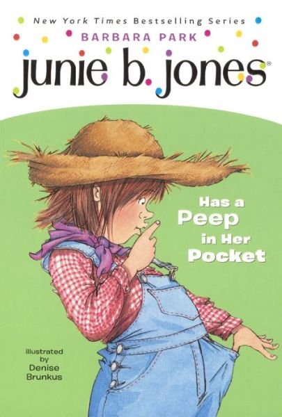 Cover for Barbara Park · Junie B. Jones Has a Peep in Her Pocket (Hardcover bog) [Turtleback School &amp; Library Binding edition] (2000)