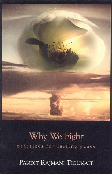 Cover for Pandit Rajmani Tigunait · Why We Fight: Practices for Lasting Peace (Paperback Book) (2007)