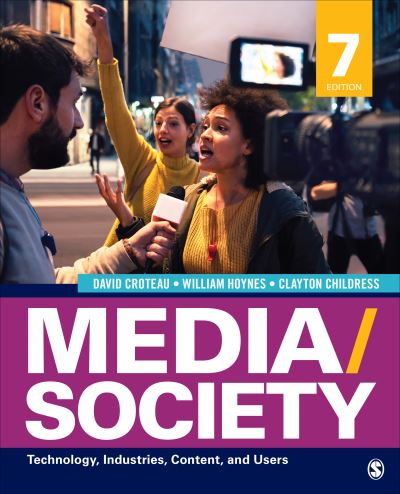 Cover for David R. Croteau · Media / Society (Bok) (2021)