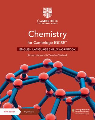 Cover for Richard Harwood · Chemistry for Cambridge IGCSE (TM) English Language Skills Workbook with Digital Access (2 Years) (Paperback Book) (2022)