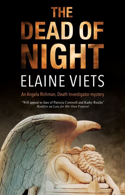 Cover for Elaine Viets · The Dead Of Night - An Angela Richman, Death Investigator mystery (Inbunden Bok) [Main edition] (2023)