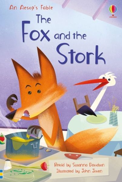 Cover for Susanna Davidson · The Fox and the Stork - First Reading Level 3 (Inbunden Bok) (2020)