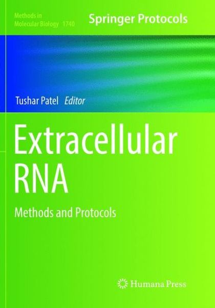 Cover for Extracellular RNA (Book) [Softcover reprint of the original 1st ed. 2018 edition] (2019)