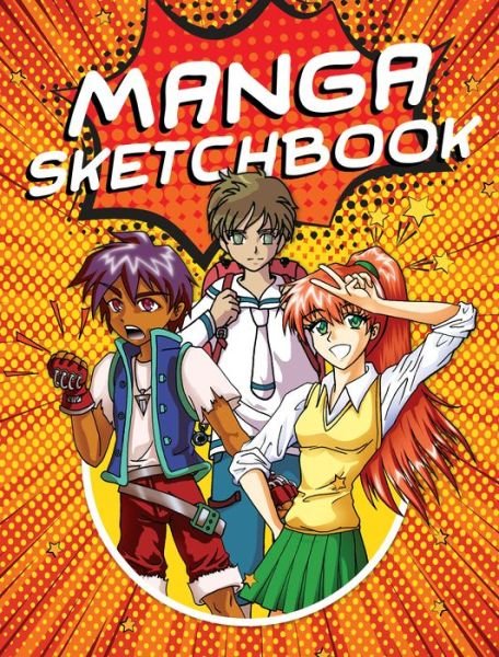 Cover for Sweatdrop Studios · Manga Sketchbook: Learn to Draw 18 Awesome Characters Step-by-Step (Paperback Book) (2020)