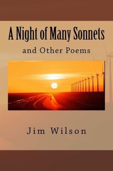Cover for Jim Wilson · A Night of Many Sonnets (Pocketbok) (2017)