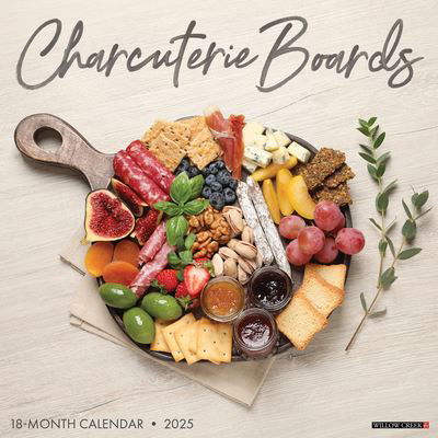 Cover for Willow Creek Press · Charcuterie Boards 2025 12 X 12 Wall Calendar (Kalender) (2024)