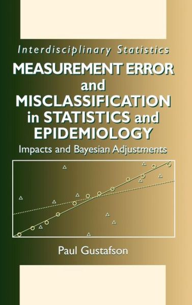 Cover for Gustafson, Paul (University of British Columbia, Vancouver, Canada) · Measurement Error and Misclassification in Statistics and Epidemiology: Impacts and Bayesian Adjustments - Chapman &amp; Hall / CRC Interdisciplinary Statistics (Hardcover Book) (2003)