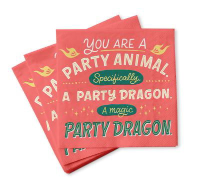 Cover for Em &amp; Friends · Em &amp; Friends Party Animal Cocktail Napkins, Pack of 20 (MERCH) (2020)