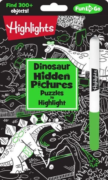 Cover for Highlights · Dinosaur Hidden Pictures Puzzles to Highlight (Hardcover bog) (2021)