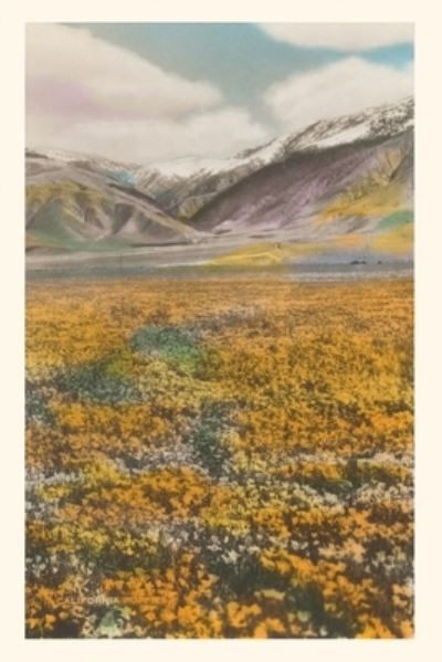 Cover for Found Image Press · Vintage Journal California Poppies (Book) (2022)