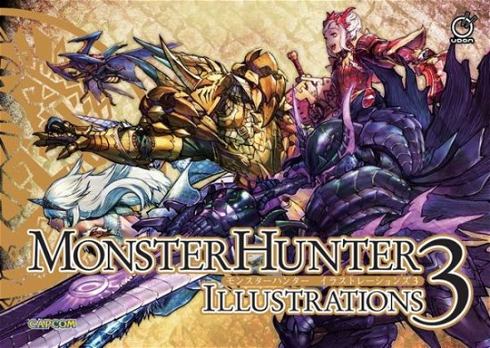 Cover for Capcom · Monster Hunter Illustrations 3 (Hardcover Book) (2020)