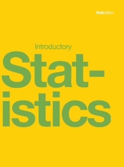 Cover for Barbara Illowsky · Introductory Statistics (hardcover, Full Color) (Book) (2023)