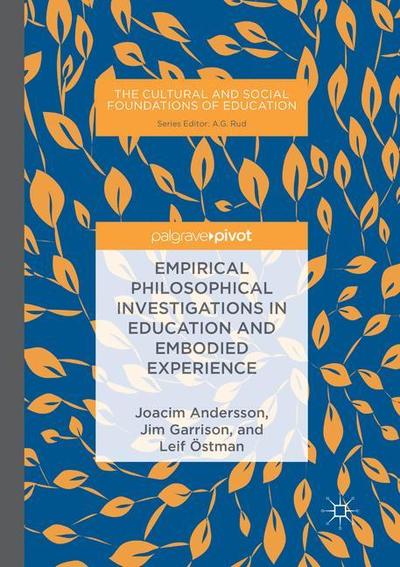 Cover for Andersson · Empirical Philosophical Inves (Book) (2019)