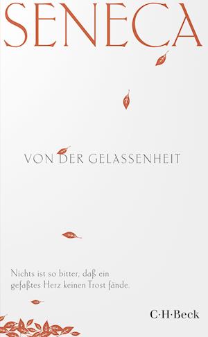 Cover for Seneca · Von der Gelassenheit (Book) (2025)