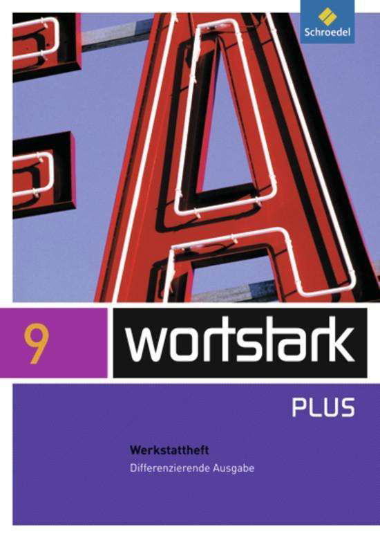 Cover for August Busse, Ingrid Hintz, Peter KÃ¼hn · Wortstark,Diff. 9.Kl.Werkstattheft (Book)