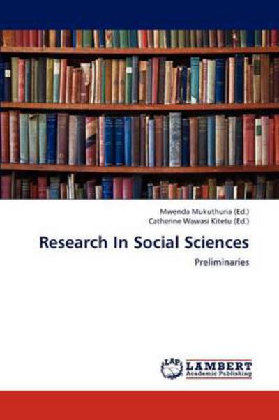 Cover for Mukuthuria Mwenda · Research in Social Sciences (Paperback Book) (2012)