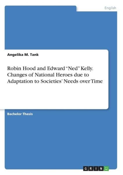 Cover for Tank · Robin Hood and Edward &quot;Ned&quot; Kelly. (Book)