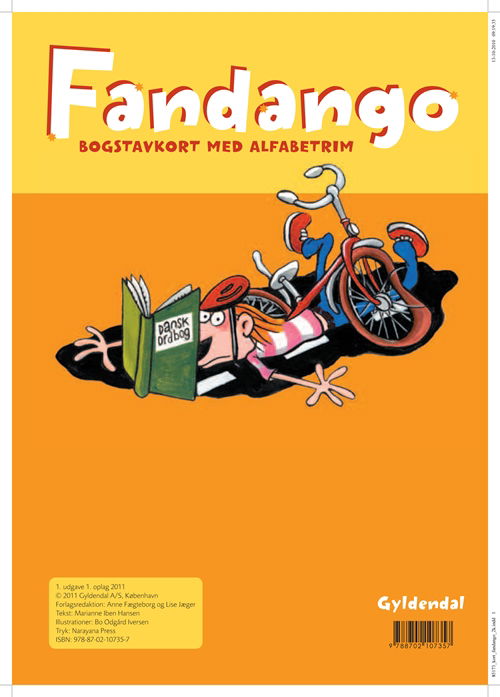 Cover for Marianne Iben Hansen · Fandango; Fandango Mini: Fandango. Bogstavkort med alfabetrim (Bound Book) [1e uitgave] [Indbundet] (2010)