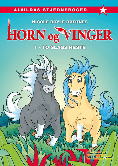 Cover for Nicole Boyle Rødtnes · Horn og vinger: Horn og vinger 1: To slags heste (Bound Book) [1e uitgave] (2019)