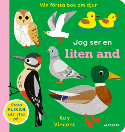 Cover for Kay Vincent · Jag ser en liten and (Hardcover Book) (2025)