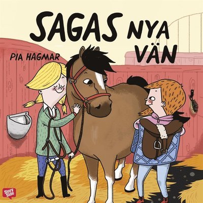 Cover for Pia Hagmar · Saga och max: Sagas nya vän (Lydbog (MP3)) (2020)