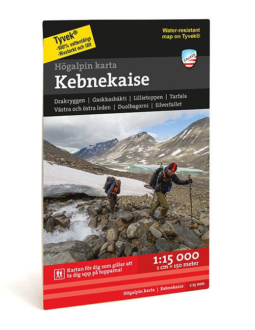 Cover for Calazo · Kebnekaise - High Alpine map (Landkart) (2022)