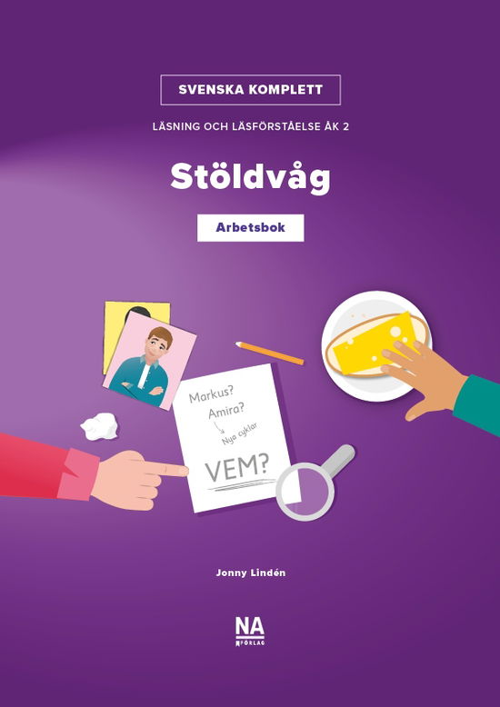 Cover for Jonny Lindén · Svenska Komplett ? Läsning och läsförståelse åk 2 ? Stöldvåg Arbetsbok (Book) (2024)