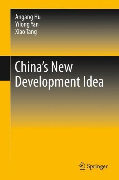 Cover for Angang Hu · Xi Jinping's New Development Philosophy (Innbunden bok) [1st ed. 2018 edition] (2018)
