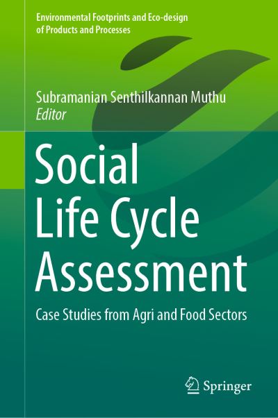 Cover for Muthu  Subramanian S · Social Life Cycle Assessment (Book) [1st ed. 2019 edition] (2019)