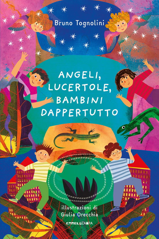 Angeli, Lucertole, Bambini Dappertutto. Ediz. A Colori - Bruno Tognolini - Książki -  - 9791254640357 - 