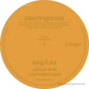 Cover for Planningtorock · Living It Up (12&quot;) (2011)