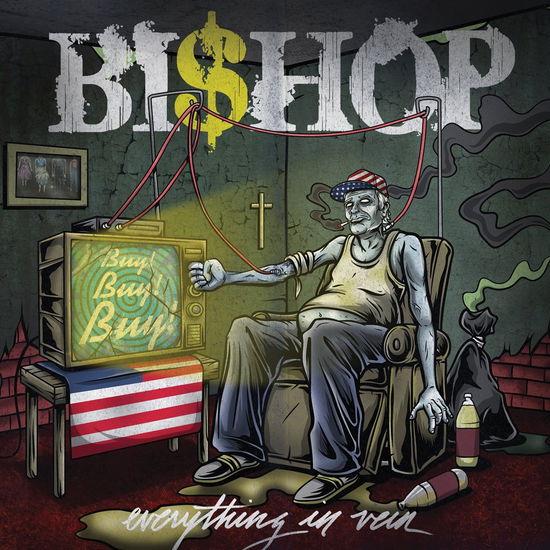 Cover for Bishop · Everything in Vein (10&quot;) (2015)