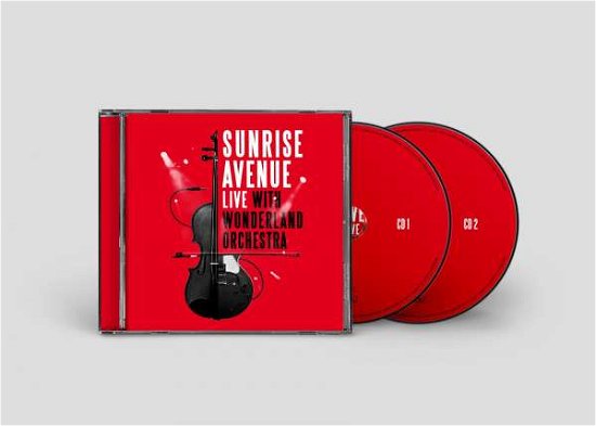Cover for Sunrise Avenue · Live With Wonderland Orchestra (CD) (2021)
