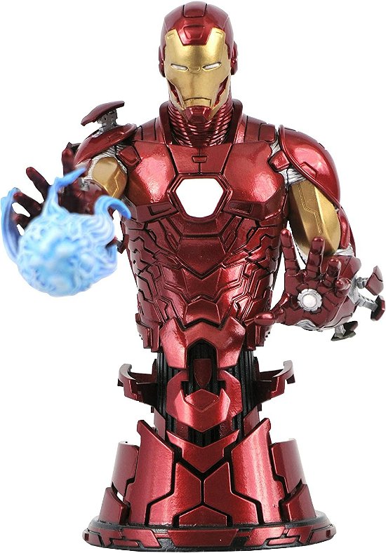 Diamond Select - Marvel Comic Iron Man Bust - Diamond Select - Merchandise - Diamond Select Toys - 0699788841358 - July 1, 2021