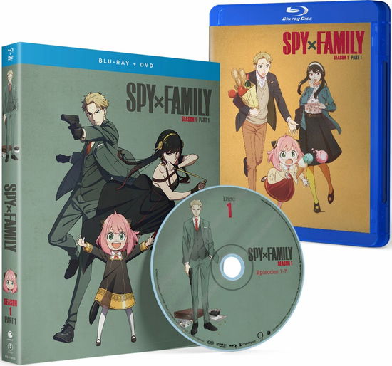 Spy X Family - Season 1 Part 1 - Anime - Movies - MADMAN - 0704400108358 - August 11, 2023