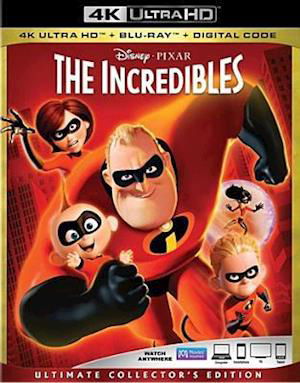 Incredibles - Incredibles - Filmy - Disney - 0786936858358 - 5 czerwca 2018