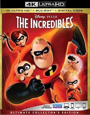 Cover for Incredibles (4K UHD Blu-ray) (2018)