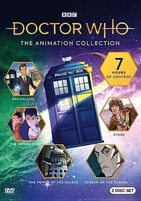 Cover for Doctor Who: Animated Collection (DVD) (2019)