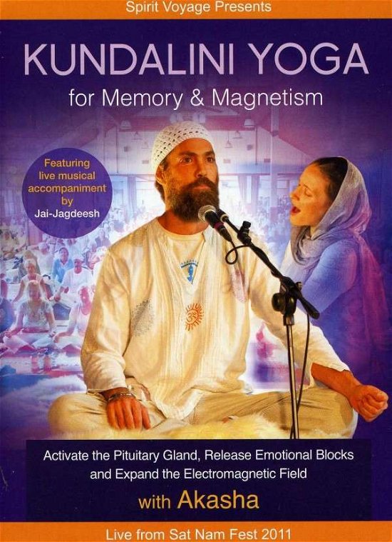 Kundalini Yoga for Memory & Magnetism - Jai Jagdeesh & Akasha - Films - Spirit Voyage Music - 0884501743358 - 9 oktober 2012