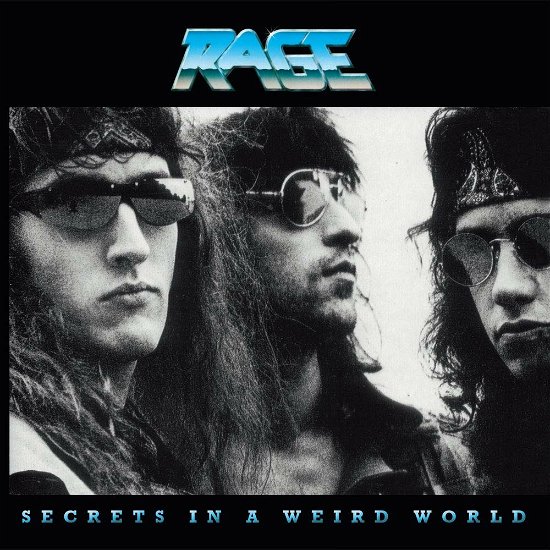 Cover for Rage · Secrets In A Weird World (Blue Vinyl) (LP) (2023)