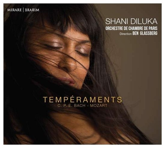 Cover for Shani Diluka / Orchestre De Chambre De Paris / Ben Glassberg · Temperaments (CD) (2019)