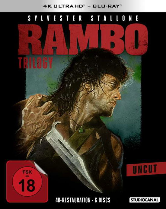 Rambo Trilogy-uncut-4k Ultra Hd - Stallone,sylvester / Crenna,richard - Elokuva - STUDIO CANAL - 4006680091358 - torstai 14. helmikuuta 2019