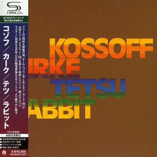 Cover for Paul Kossoff · Kosoff Kirke Tetsu Rabbit (CD) (2011)