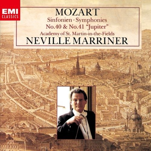 Cover for Neville Marriner · Mozart: Symphony No.40 &amp; No.41 'jupiter' (CD) (2008)
