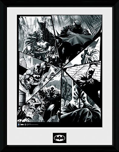 Cover for Dc Comics: Batman Comic · Dc Comics: Batman Comic - Collage (Stampa In Cornice 30x40 Cm) (CD)