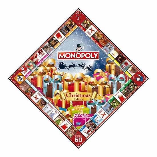 Christmas Monopoly - Christmas - Brädspel - HASBRO GAMING - 5036905024358 - 